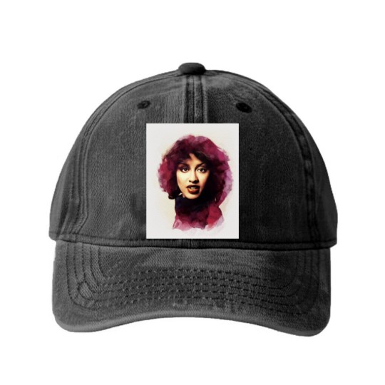 Discover Phyllis Hyman Music Star223 Sticker Active Washed Denim Baseball Caps
