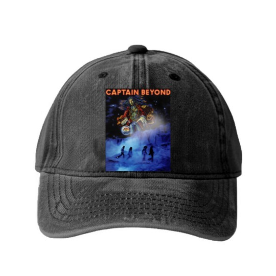 Discover Captain Beyond Floyd Washed Denim Baseball Caps