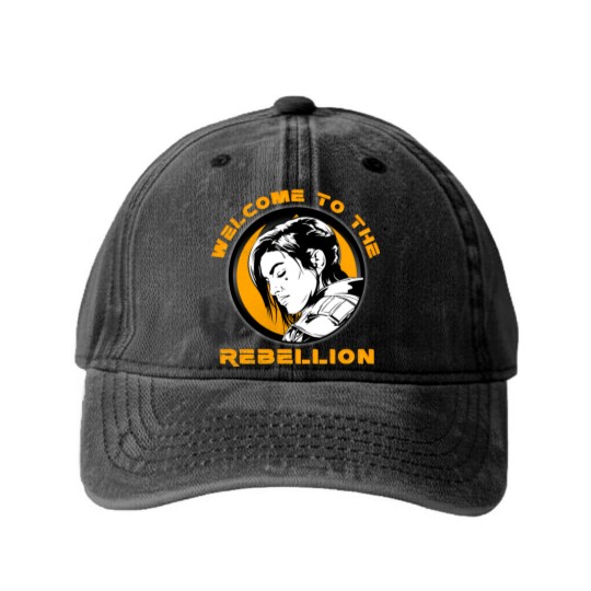 Discover Gina Carano - Welcome to the Rebellion Washed Denim Baseball Caps