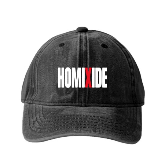 Discover Homixide Gang Washed Denim Baseball Caps, Beno! Meechie Merch