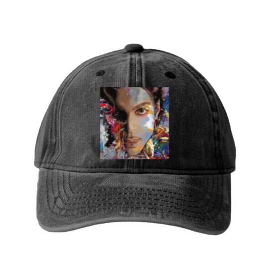 Discover Prince Rogers Nelson Washed Denim Baseball Caps