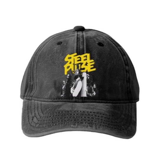 Discover steel pulse Washed Denim Baseball Caps
