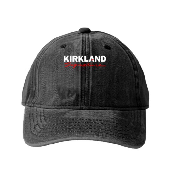 Discover Kirkland  Costco'S Kirkland Washed Denim Baseball Caps, Costco Hot Dog & Soda Combo With Quote Washed Denim Baseball Caps, Costco Hot Dog Lover Gift Washed Denim Baseball Caps