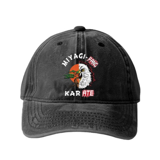 Discover Miyagi - Fang Washed Denim Baseball Caps
