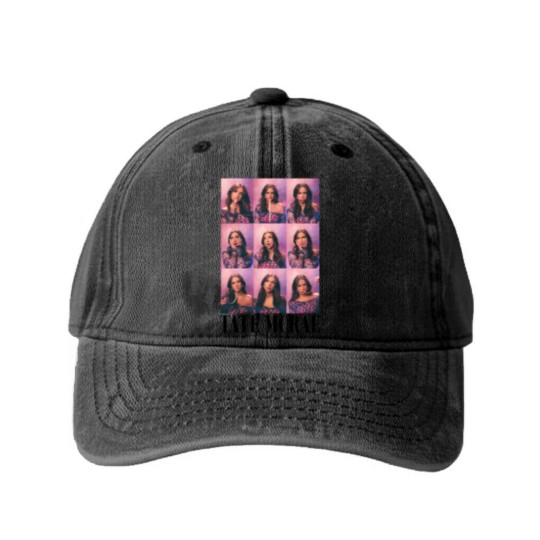 Discover Tate Mcrae Wanna Be Tate Mcrae Shir Washed Denim Baseball Caps