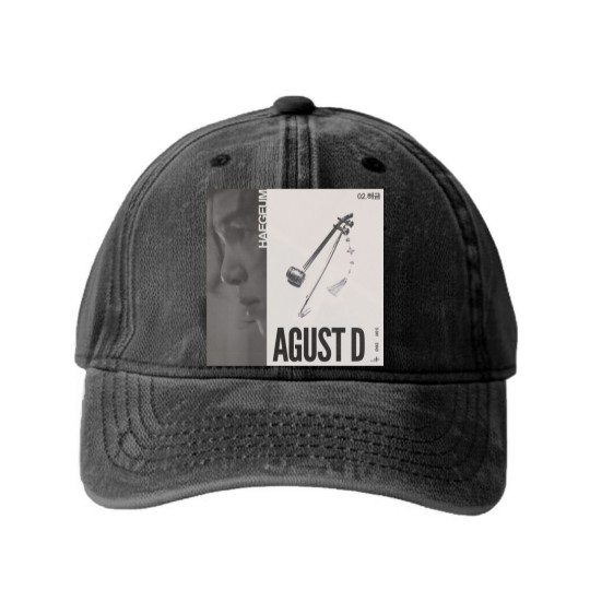 Discover Haegeum Washed Denim Baseball Caps, Haegeum AgustD Vintage Washed Denim Baseball Caps, Agust D Haegeum Washed Denim Baseball Caps