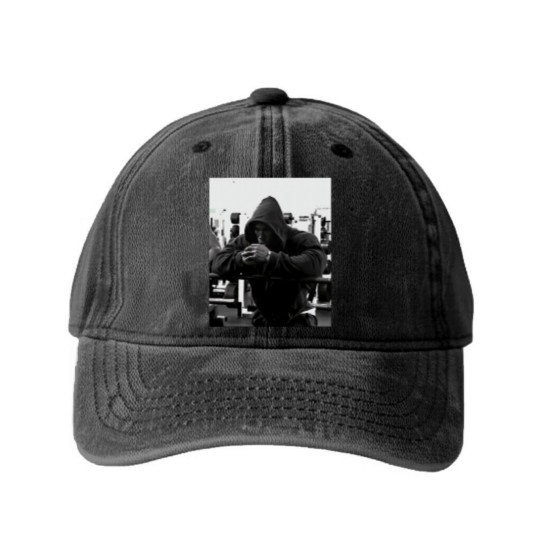 Discover kevin levrone sad Washed Denim Baseball Caps