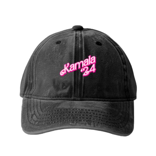 Discover Kamala '24 - Kamala 2024 - Washed Denim Baseball Caps