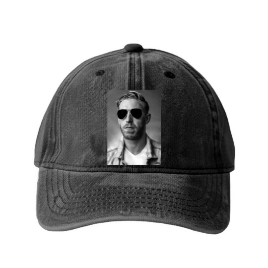 Discover Orange Cassidy Washed Denim Baseball Caps, Orange Cassidy Fans Washed Denim Baseball Caps