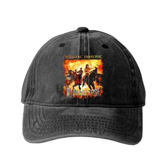 Discover WEIRD AL YANKOVIC Washed Denim Baseball Caps