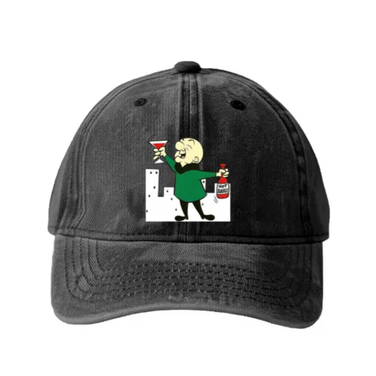 Discover Mr Magoo Washed Denim Baseball Caps