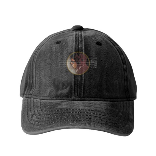 Discover Bob Dylan Blood On The Tracks Washed Denim Baseball Caps