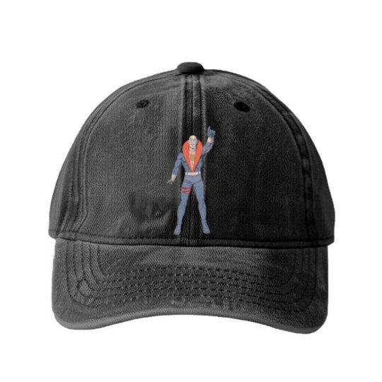 Discover Destro Washed Denim Baseball Caps