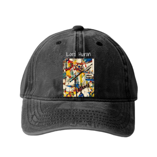 Discover Lord Huron, Lord Huron Washed Denim Baseball Caps, Rock Band Washed Denim Baseball Caps