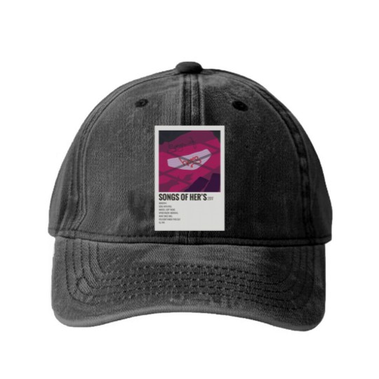 Discover Songs of Hers Washed Denim Baseball Caps