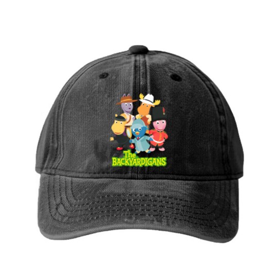 Discover After that it’s all learned the backyardigans Washed Denim Baseball Caps