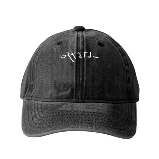 Discover egypt grateful Washed Denim Baseball Caps