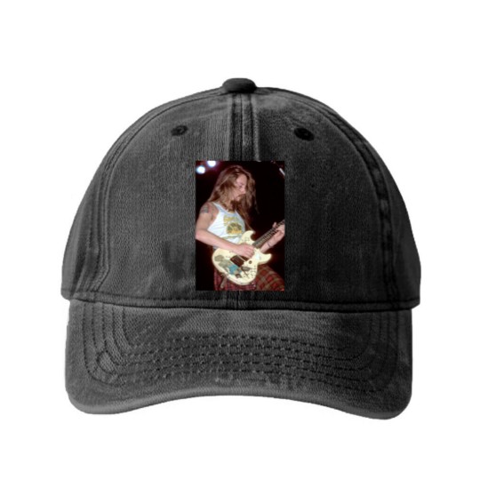 Discover Jerry Cantrell Washed Denim Baseball Caps