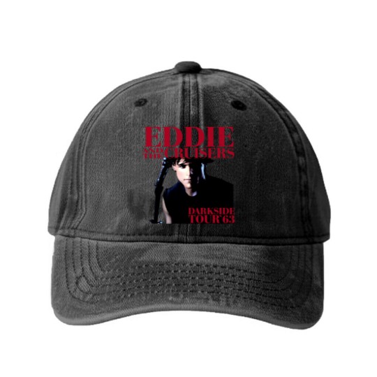 Discover Eddie And The Cruisers Washed Denim Baseball Caps