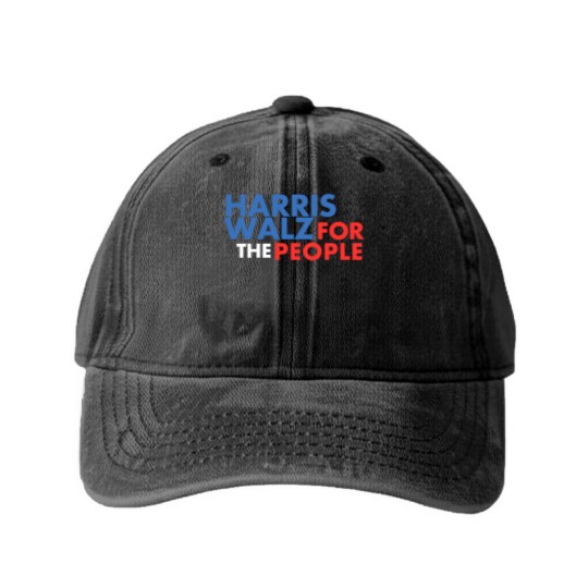 Discover Harris Walz For The People, Harris Walz , Harris Walz Washed Denim Baseball Caps