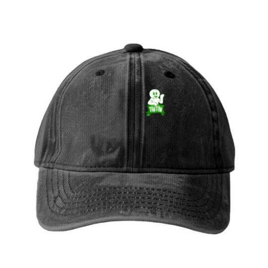 Discover TimTom Graffiti40 Washed Denim Baseball Caps