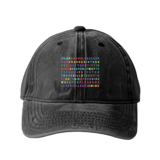Discover The Smiths - There is a light that never goes out Washed Denim Baseball Caps