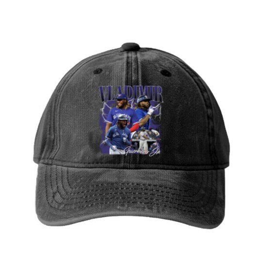 Discover Vintage Vla.dimir Guerrero Jr Baseball Washed Denim Baseball Caps