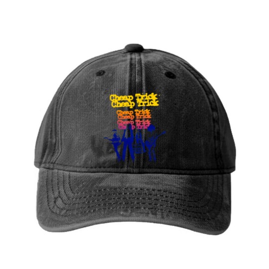 Discover  Trick Washed Denim Baseball Caps