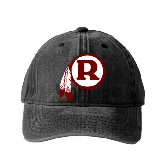 Discover Redskin 1970 Washed Denim Baseball Caps