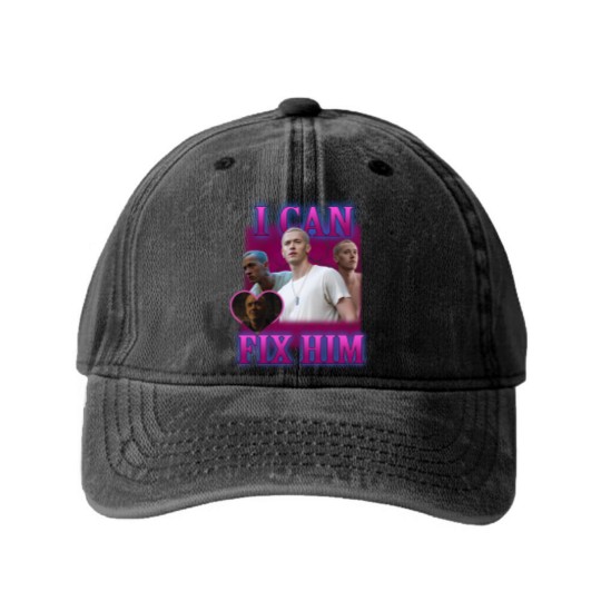 Discover I Can Fix Him Washed Denim Baseball Caps, Coriolanus Snow Washed Denim Baseball Caps, Coriolanus Washed Denim Baseball Caps