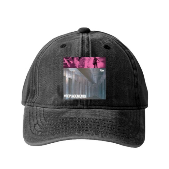 Discover Lets go to the-replacements Washed Denim Baseball Caps