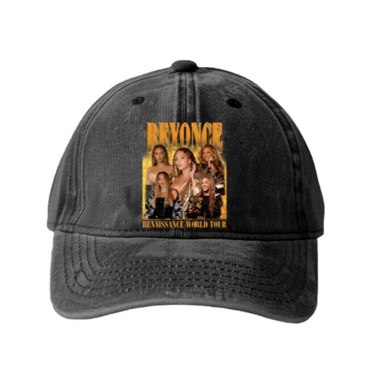 Discover Beyonce, Renaissance 2023 World Tour, Vintage Beyonce  2023, Beyonce Washed Denim Baseball Caps