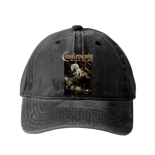 Discover Castlevania - Symphony of the Night Washed Denim Baseball Caps