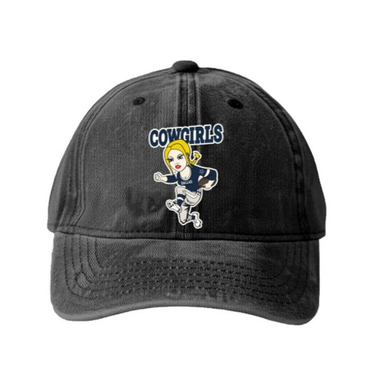 Discover Dallas Cowgirls Washed Denim Baseball Caps Washed Denim Baseball Caps