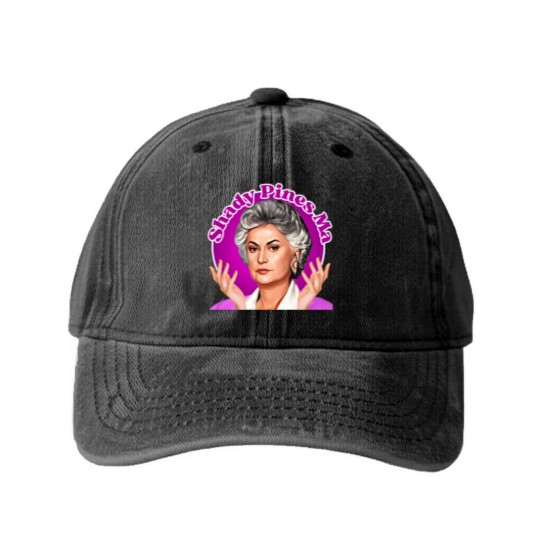 Discover Dorothy Zbornak - Shady Pines Ma Washed Denim Baseball Caps