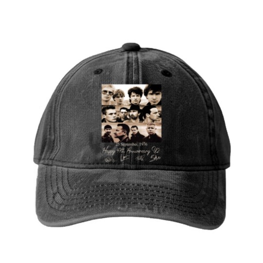 Discover U2 Ultraviolet Sphere 2023,U2 Washed Denim Baseball Caps