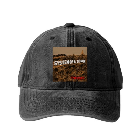 Discover Toxicity SYSTEM OF DOWN Washed Denim Baseball Caps