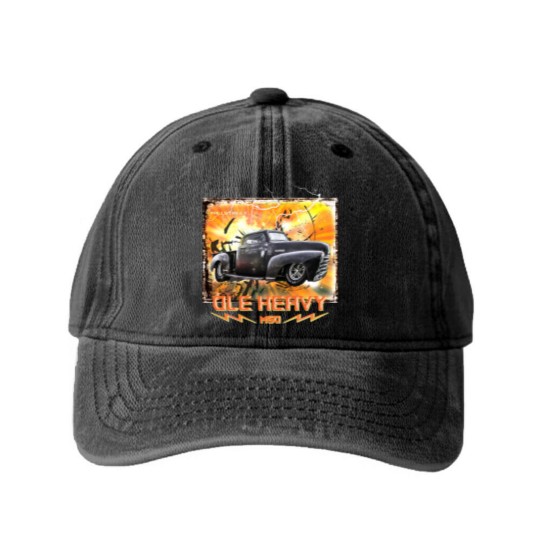 Discover Ole Heavy Ziptie Heifer JJ D Boss Memphis Street Racing Outlaws Street MSO HummingbirdO 29 Washed Denim Baseball Caps