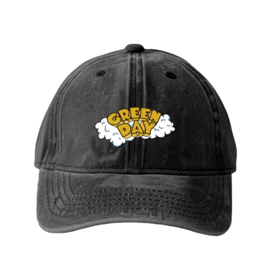 Discover greenday flag, greenday greatest , greenday insomniac, greenday idiot american, greenday best basket,  greenday autograph, greenday box set , greenday bullet in a bible, greenday bracelet, greenday basket case, greenday rock band Washed Denim Baseball Caps