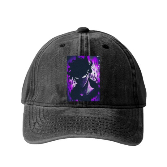 Discover solo leveling Washed Denim Baseball Caps
