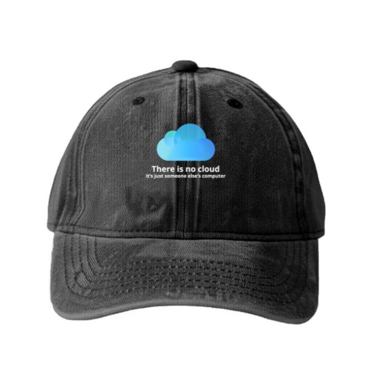 Discover There is no cloud - There Is No Cloud - Washed Denim Baseball Caps