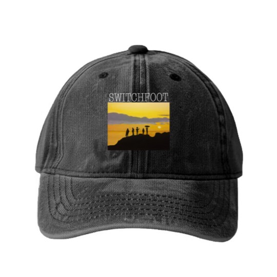 Discover Switchfoot painting Washed Denim Baseball Caps