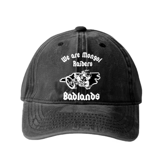 Discover Mongols mc North Washed Denim Baseball Caps