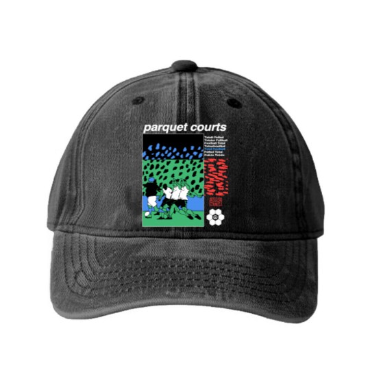 Discover Parquet Courts Washed Denim Baseball Caps