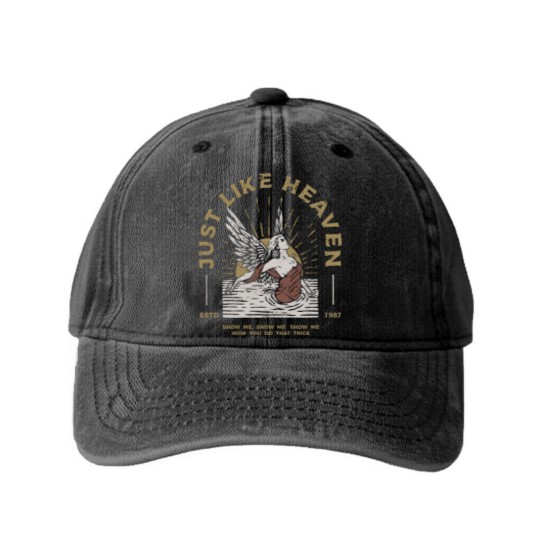 Discover The Cure Frauen, The Cure Vintage, The Cure Band Washed Denim Baseball Caps