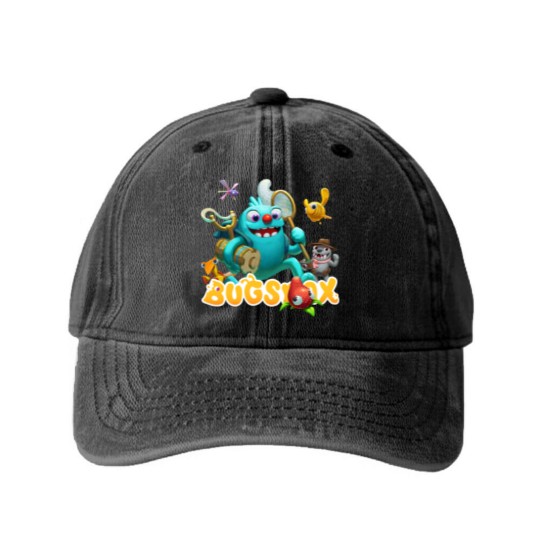 Discover Bugsnax KidsActive Washed Denim Baseball Caps