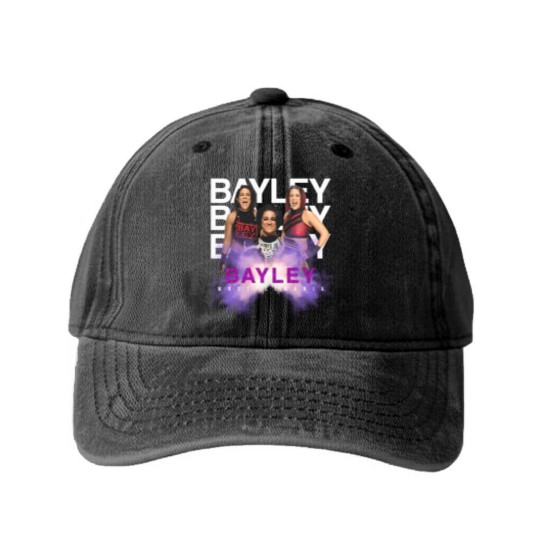 Discover WRESTLE BAYLEY Washed Denim Baseball Caps