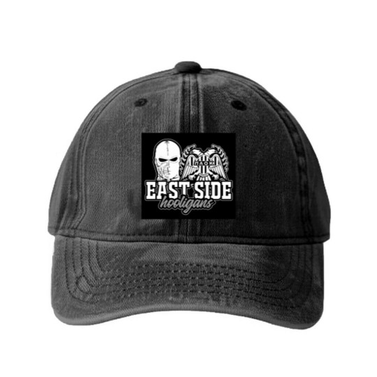 Discover Paok East Side Hooligans Washed Denim Baseball Caps