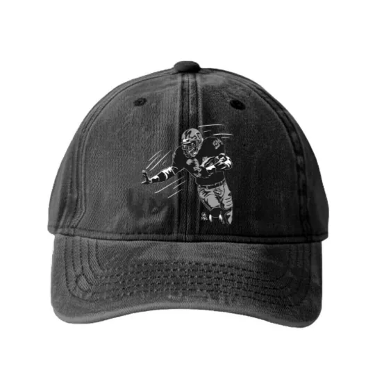 Discover Bo! - Raiders - Washed Denim Baseball Caps