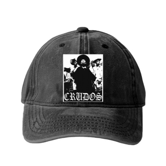 Discover Los Crudos Mark Hoffman Washed Denim Baseball Caps
